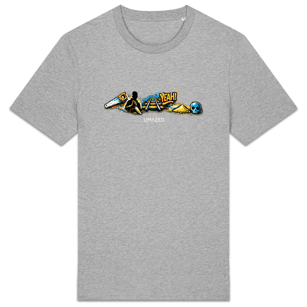 Tshirt rébus | Fun drôle humour | Cadeau | Coton bio | UMAZED France - face_1