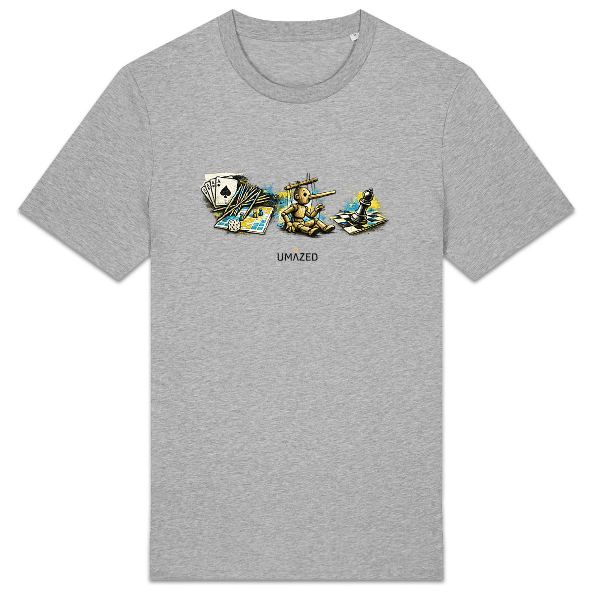 Tshirt rebus | Fun drôle humour | Cadeau | Coton bio | UMAZED France - face_2