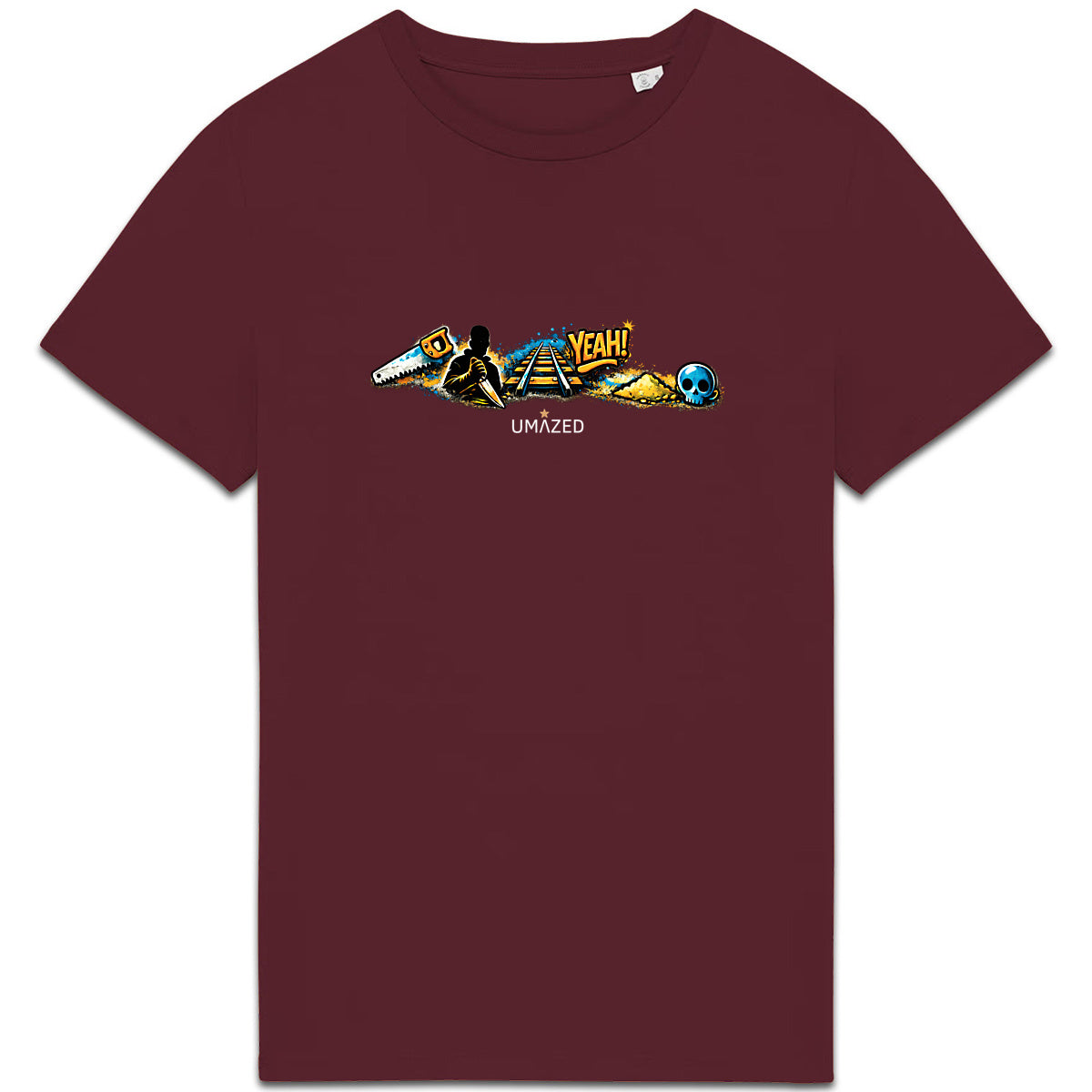 Tshirt rébus | Fun drôle humour | Cadeau | Coton bio | UMAZED France - face_2