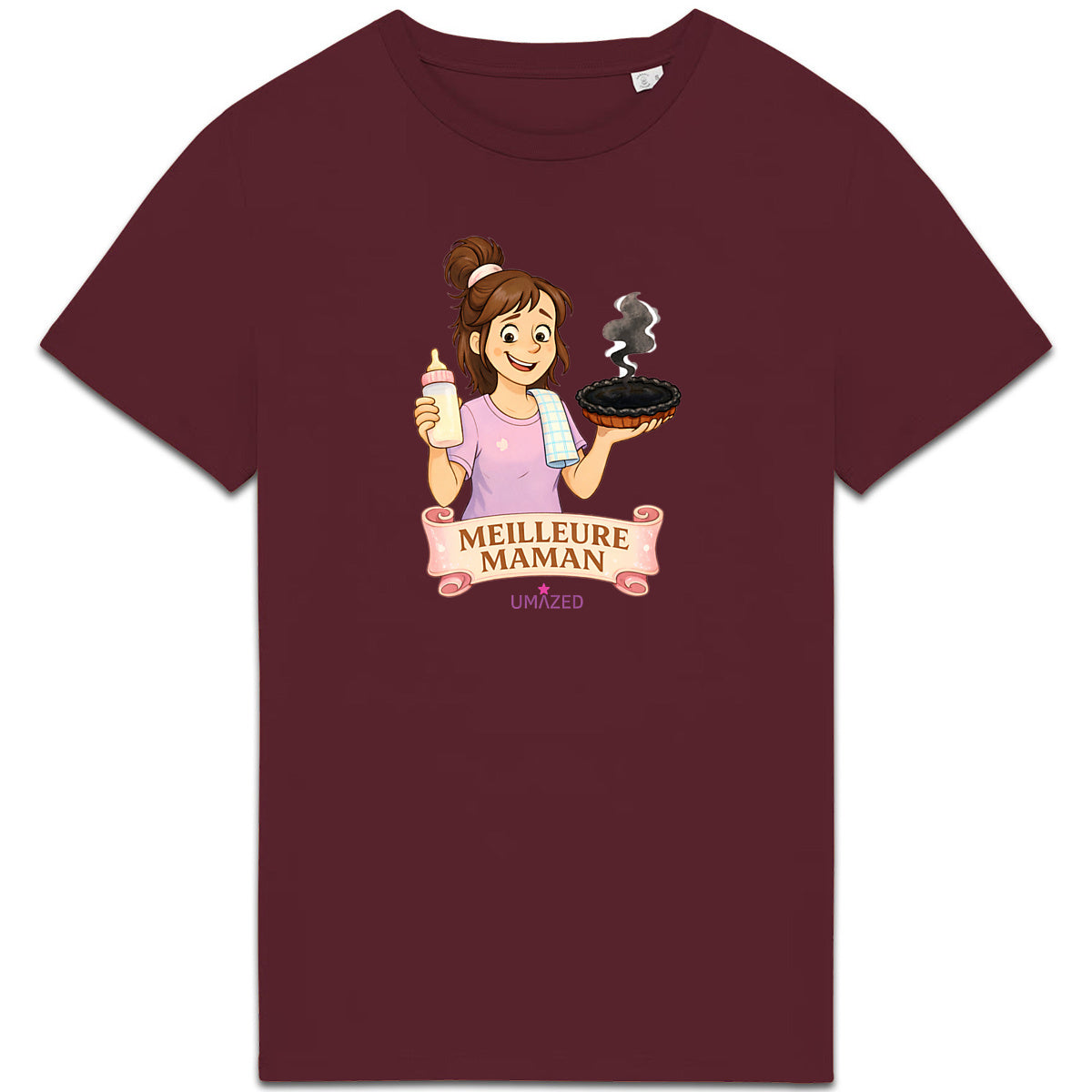 T Shirt drôle fun Halloween Tee shirt maman fatiguée cadeau - face_3