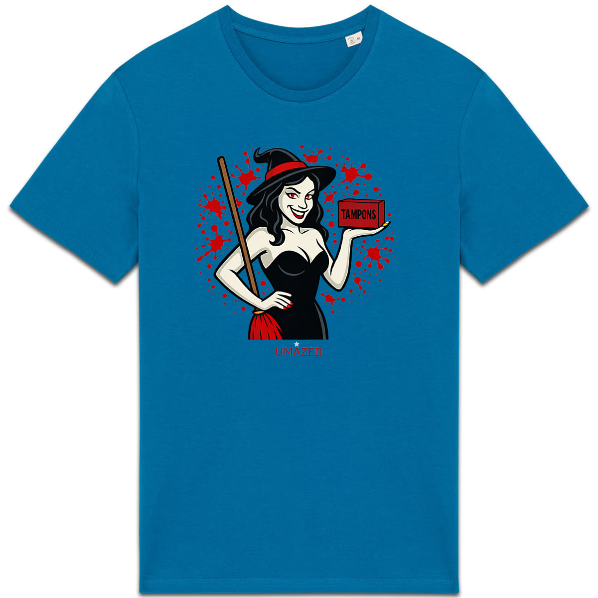 Tshirt sorcière | Fun drôle humour | Cadeau | Coton bio | UMAZED France - face_3
