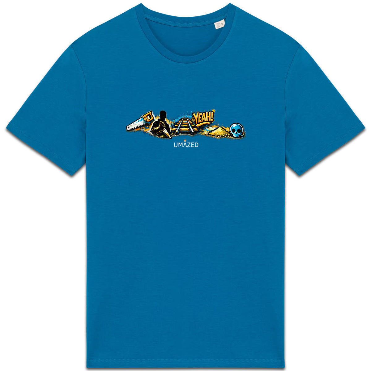 Tshirt rébus | Fun drôle humour | Cadeau | Coton bio | UMAZED France - face_3