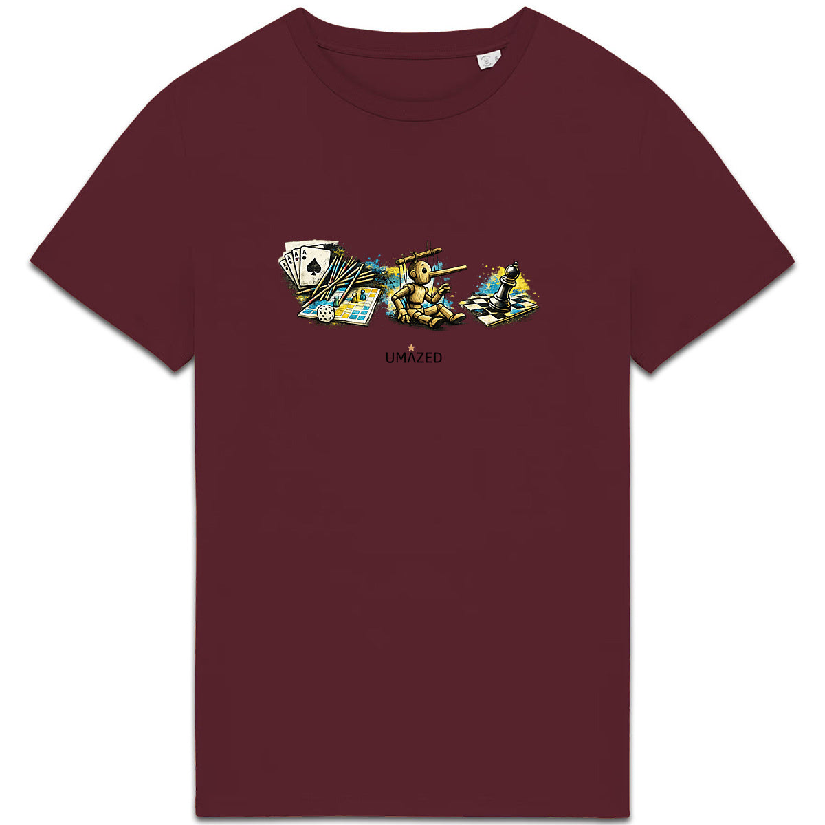 Tshirt rebus | Fun drôle humour | Cadeau | Coton bio | UMAZED France - face_3