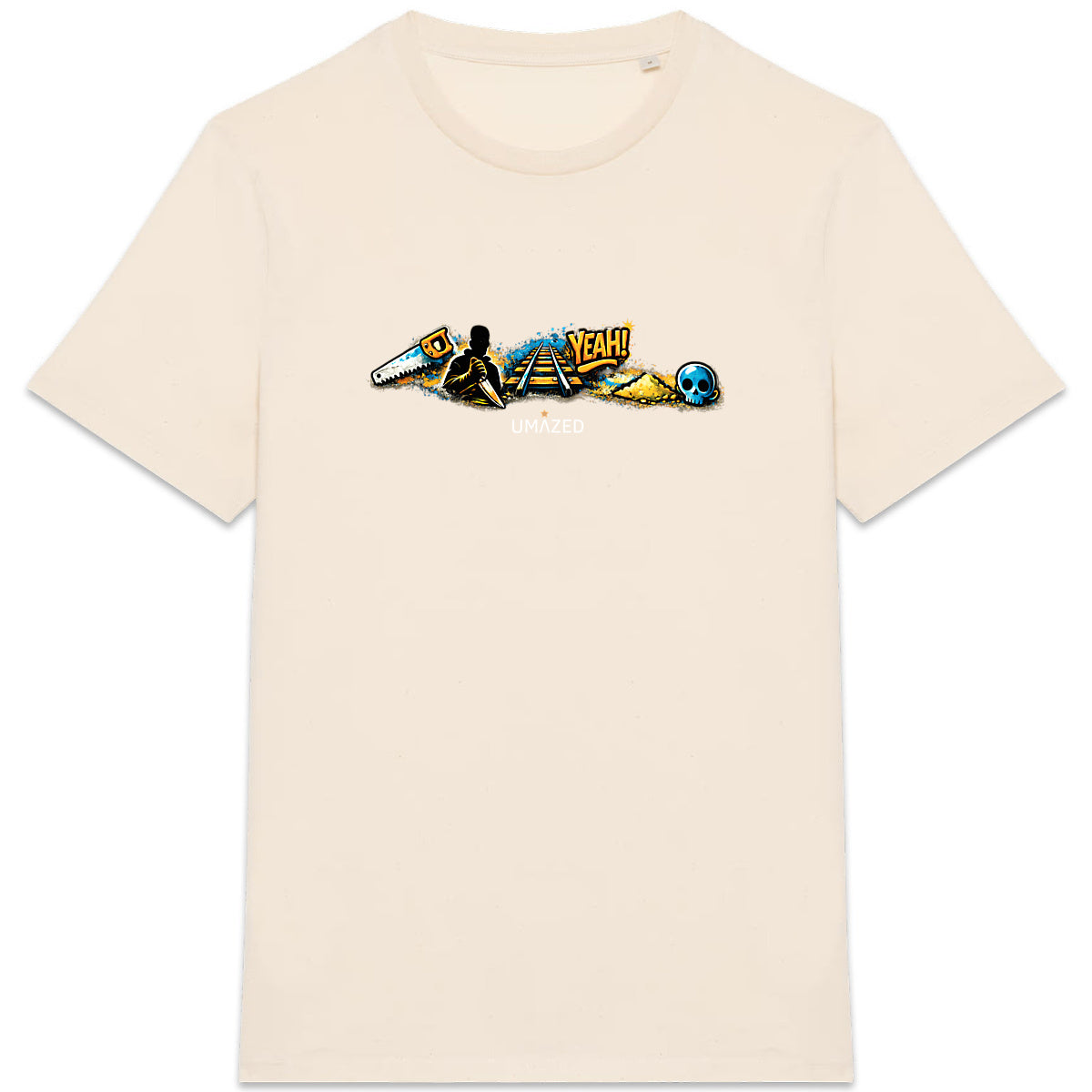 Tshirt rébus | Fun drôle humour | Cadeau | Coton bio | UMAZED France - face_4