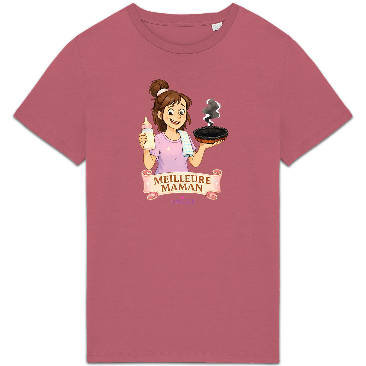 T Shirt drôle fun Halloween Tee shirt maman fatiguée cadeau - face_4