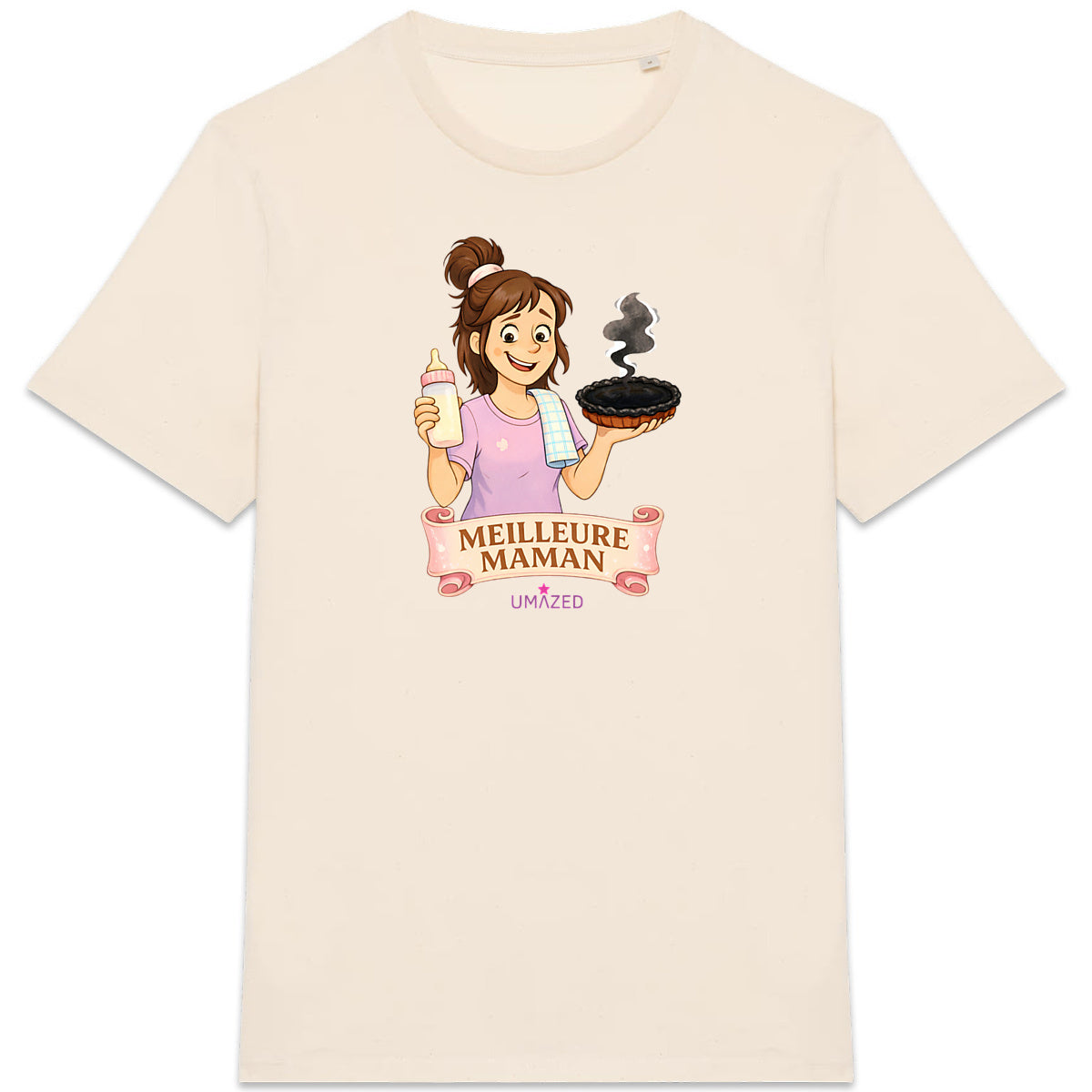 T Shirt drôle fun Halloween Tee shirt maman fatiguée cadeau - face_5