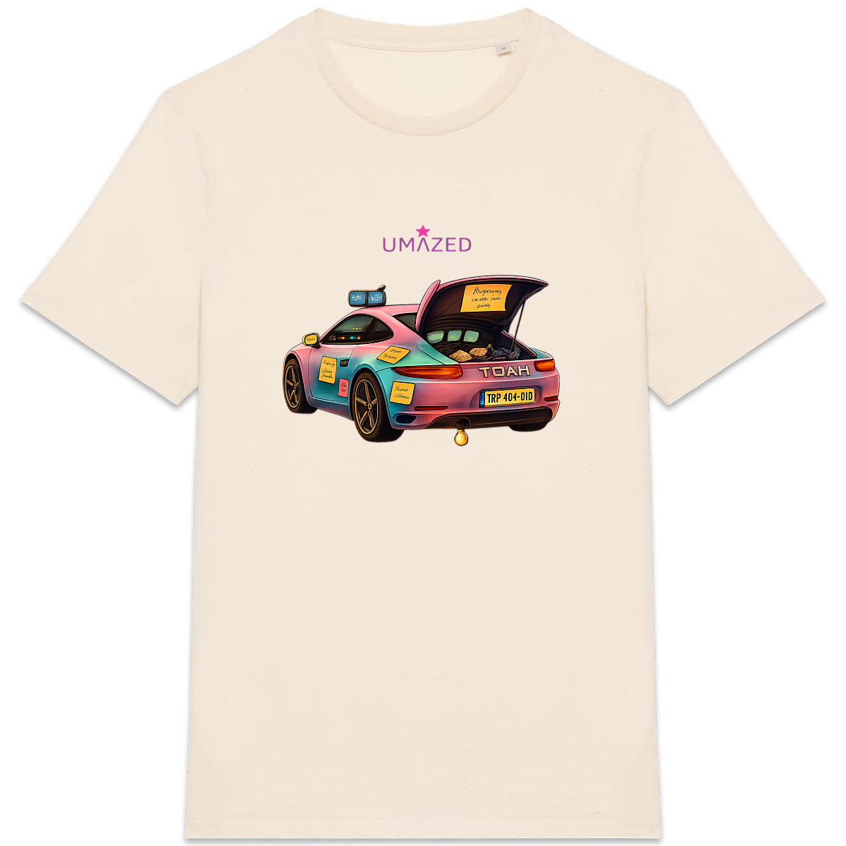 T shirt fun drôle TDAH| Coton Bio Made in France | UMAZED - face_6